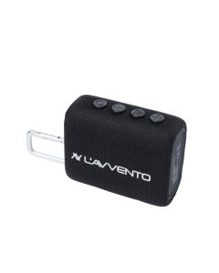 L'AVVENTO (SP31B) Waterproof Speaker IPX7 5.5W 1500mAh TWS Voice Assistance Metal Carabiner - Black