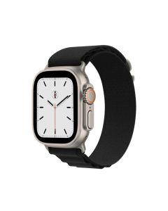 Apple Watch Ultra 49MM Titanium Case Black Alpine Loop S/M