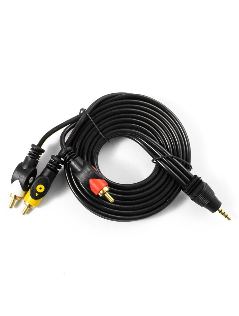 Car Audio Cables - 3.5mm Panel Mount to Dual RCA Cable