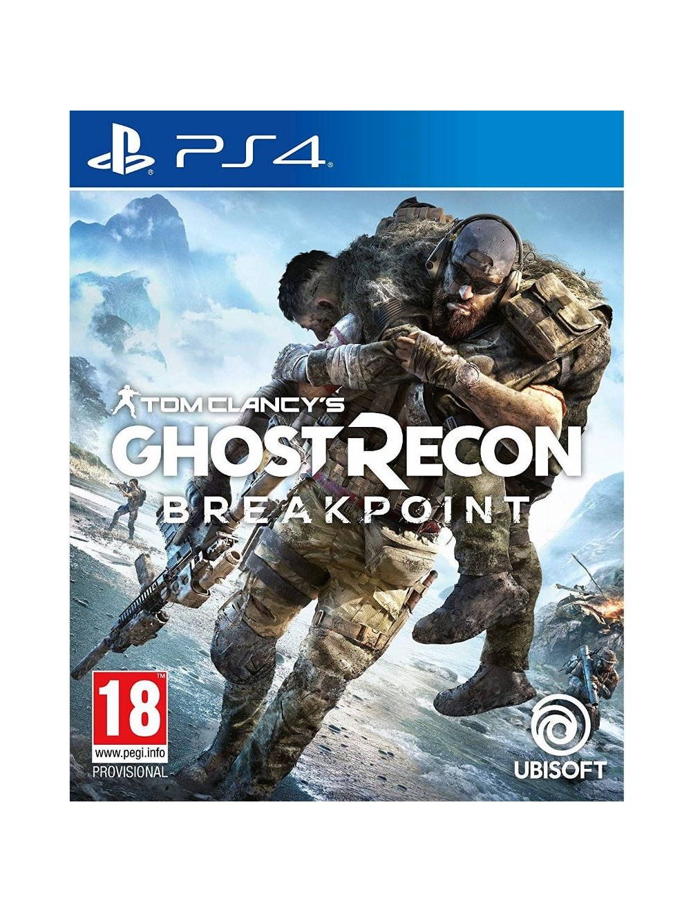 سي دي لعبة Ghost Recon Breakpoint لبلاى ستيشن 4 النسخة العربية من اوبيسوفت توبي مصر