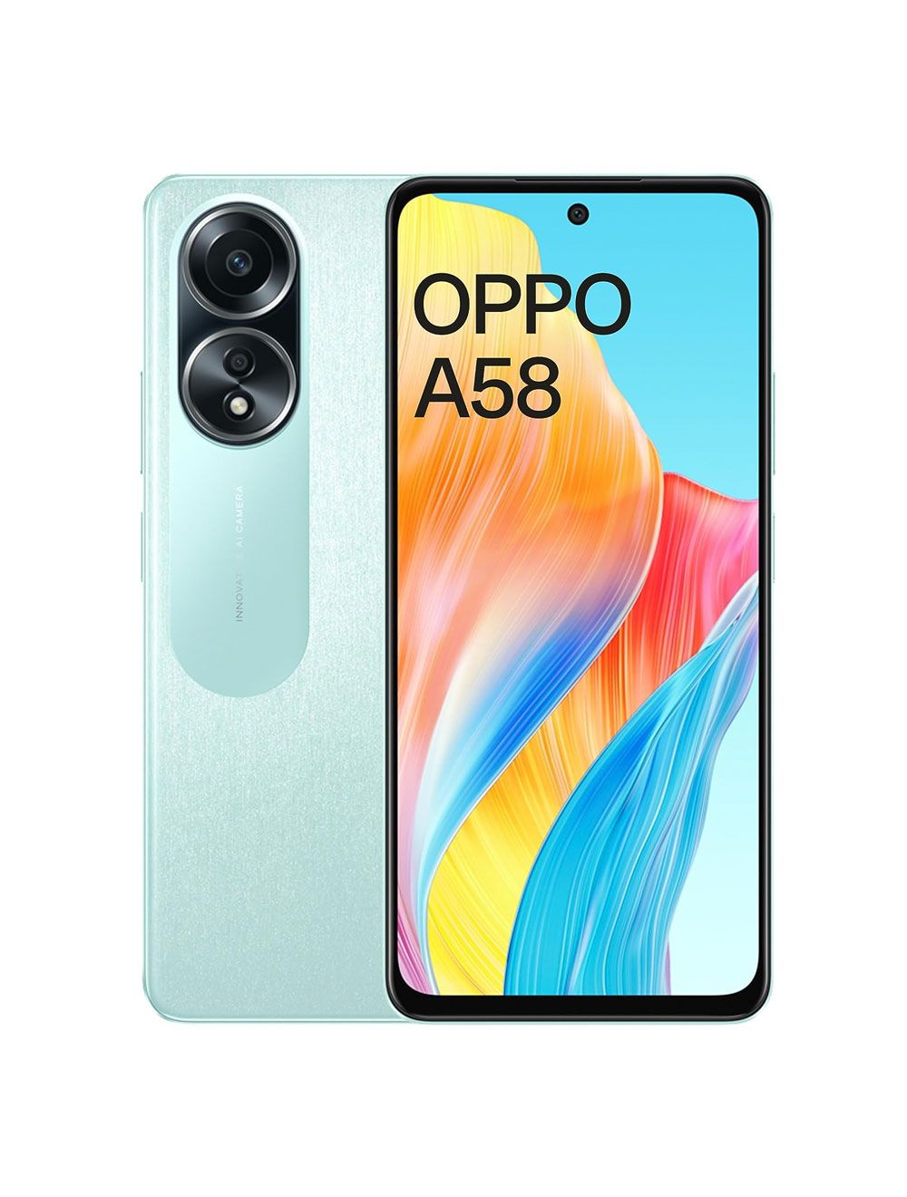 Mobile Oppo A58 - 6GB RAM - 128GB - Green