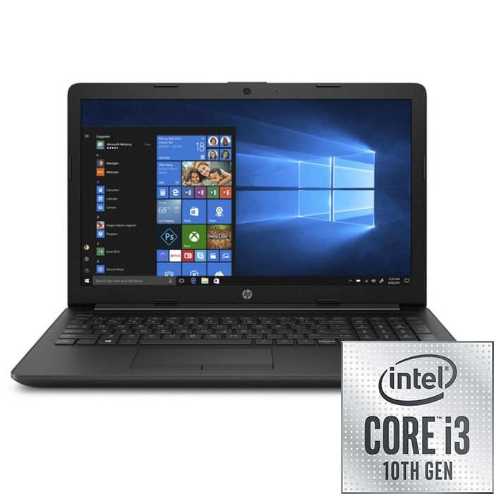 HP-Laptop 15-da2365ne (Intel® Core™ i3-10110U - 4GB -1TB - Integrated Intel® UHD Graphics - 15.6" HD - Win10) Jet Black
