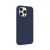 Devia Back Cover for iPhone 14 Nature Series Silicone Magnetic Case (6.1) - Navy Blue