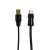 L'AVVENTO (DC14B) - Micro USB cable 5 Pin 1M - Black