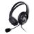 2B (HP663) Business USB Headphones with Microphone - 1.5M - Black