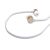GUESS Earphone Wire Guepwigo - White* Gold