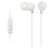 Sony EX15AP In-Ear Headset with Mic - White