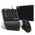 Spirit Of Gamer XG700 Adapter Combo RGB Keyboard + Mouse - Keyboard Mechanical Single Hand – Mouse 7 Buttons