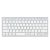 Manhattan Ultra Slim Dual-Mode Wireless Keyboard - 180566 - Silver ...