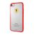 Ferrari Racing Shield TPU Transparent Case iPhone 7 - Red