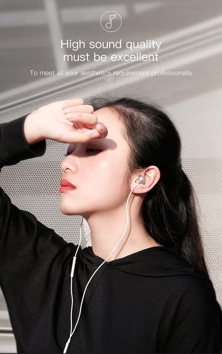 Baseus Encok H06 lateral in-ear Wire Earphone Red | 2B Egypt